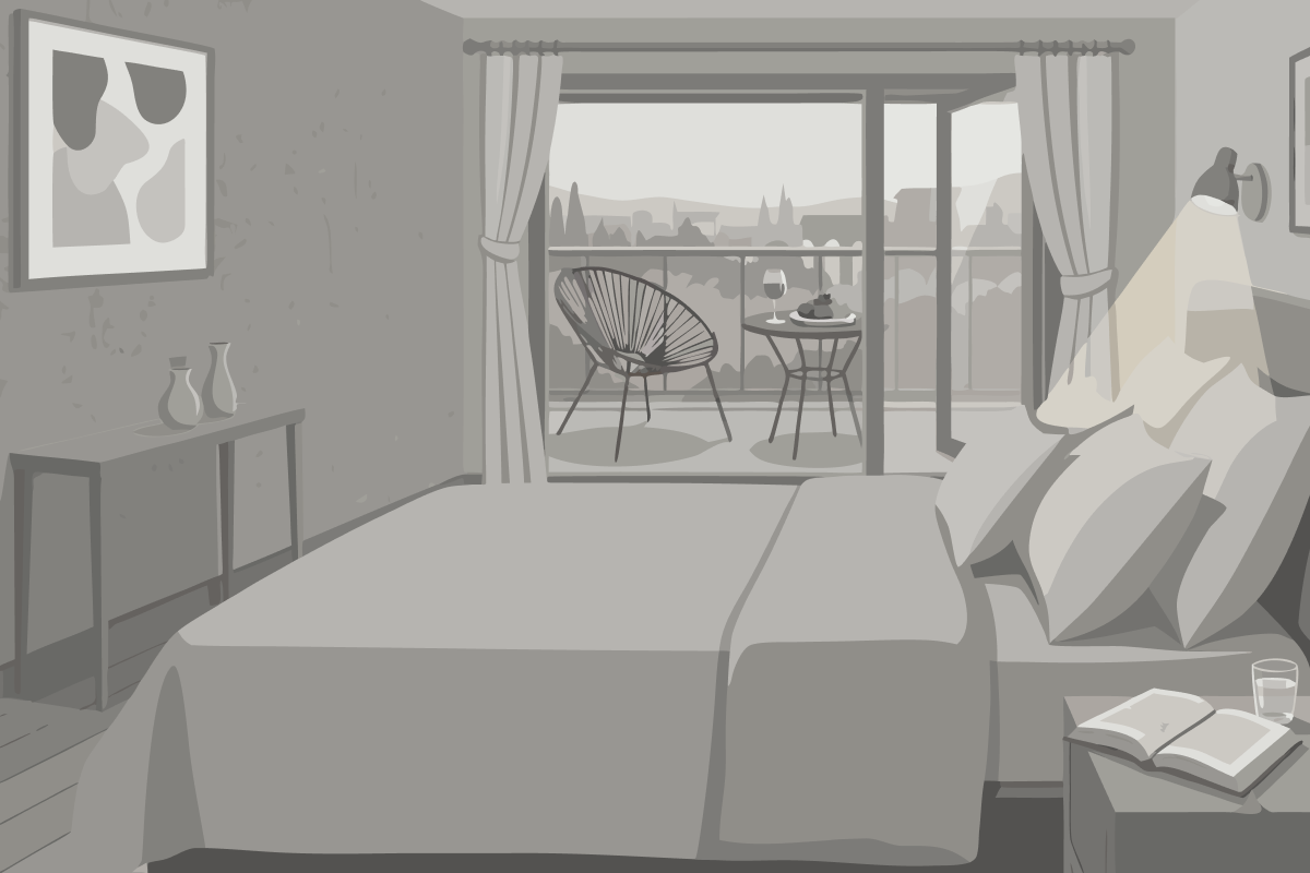 Club level, Guest room, 1 King, High floor
